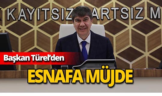 Başkan Türel'den 3. Etap Raylı Sistem güzergahındaki esnafa vergi müjdesi!
