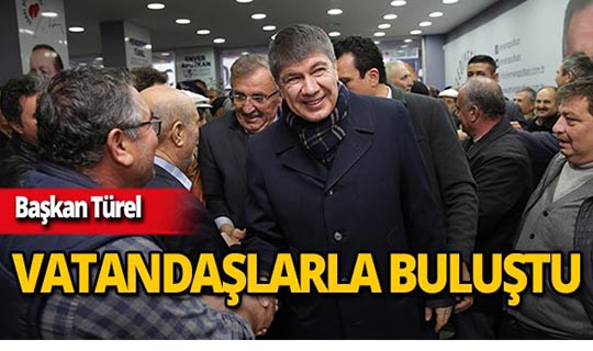 Başkan Türel: “Halkımızın arasına göğsümüzü gere gere çıkıyoruz”