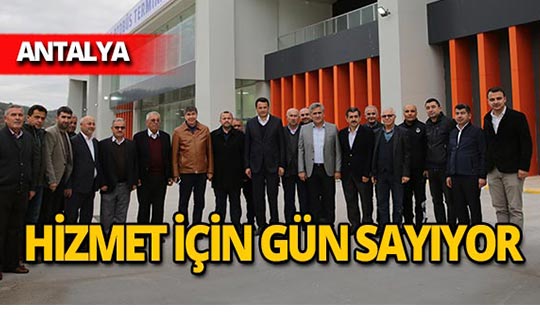 Başkan Türel, Kaş-Demre Mezbahası ile Kaş Terminali’ni inceledi