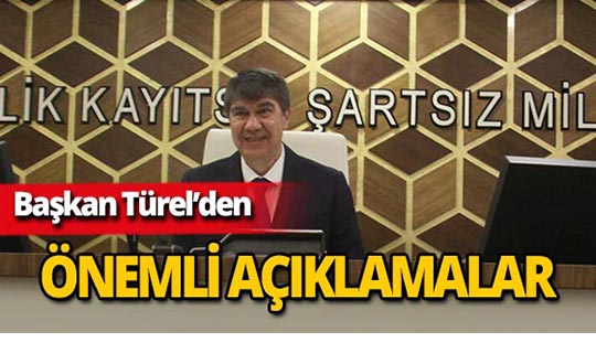 Başkan Türel: “Ürettiğimiz projeler ile gelir sağlıyoruz”