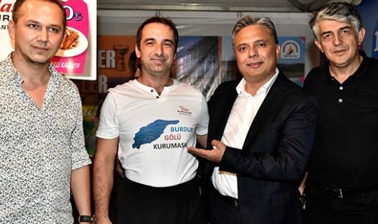 Başkan Uysal Burdur Gölü’nün çığlığına destek verdi