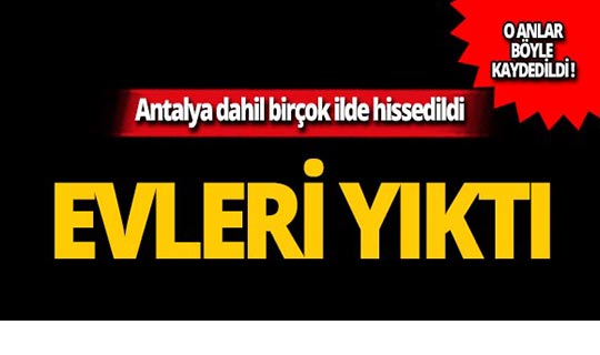 Denizli 6.5 ile sallandı! Birçok kentte hissedildi