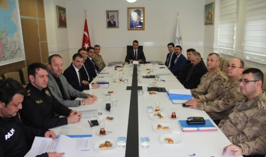 Bitlis’te seçim güvenliği toplantısı