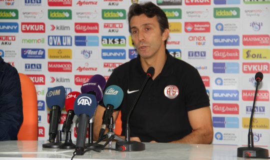 Bülent Korkmaz, maçtan sonra basın toplantısında konuştu