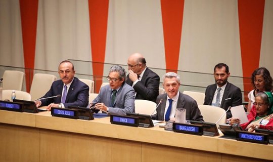 Çavuşoğlu 'Mülteciler İçin Küresel Sözleşme' oturumuna katıldı