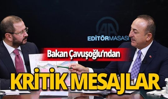 Çavuşoğlu: 'Mutabakatlar siyasi başarı olarak tarihe geçti'