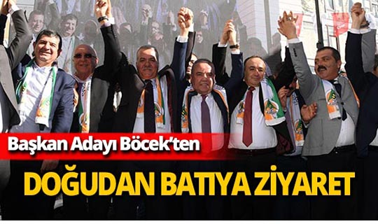 CHP Antalya Büyükşehir Belediye Başkan Adayı Böcek'ten Alanya ve Kaş ziyareti!