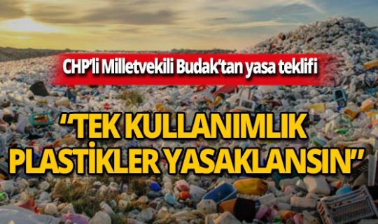CHP'den 'tek kullanımlık plastikler yasaklansın' teklifi