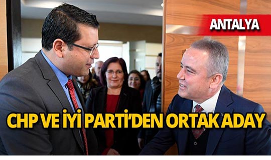 CHP ve İYİ Parti Kepez için ortak aday çıkartacak!