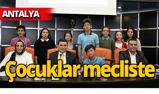 Çocuklar mecliste isteklerini konuştu!