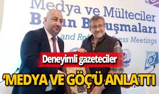 Coşkun Aral ve Rıza Özel 'Medya ve Göç'ü anlattı