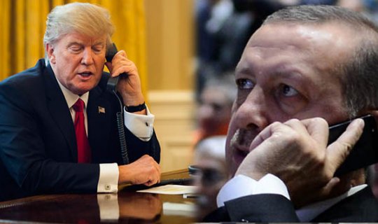Cumhurbaşkanı Erdoğan, ABD Başkanı Trump ile görüştü