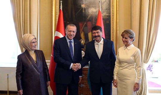 Cumhurbaşkanı Erdoğan, Macaristan Cumhurbaşkanı Ader ile görüştü