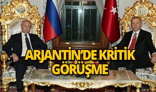 Cumhurbaşkanı Erdoğan, Rusya Devlet Başkanı Putin ile görüştü