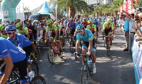 Cumhurbaşkanlığı Bisiklet Turu Alanya-Antalya etabı başladı