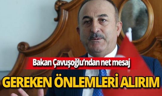Dışişleri Bakanı Çavuşoğlu'ndan Doğu Akdeniz açıklaması