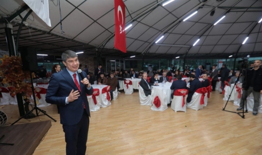 Dışişleri Bakanı Çavuşoğlu ve Başkan Türel arabaşı buluşmasına katıldı