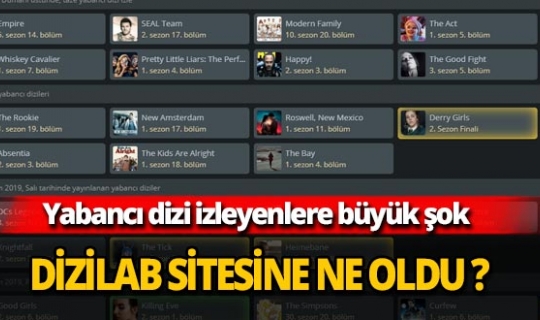 Dizilab sitesine ne oldu?