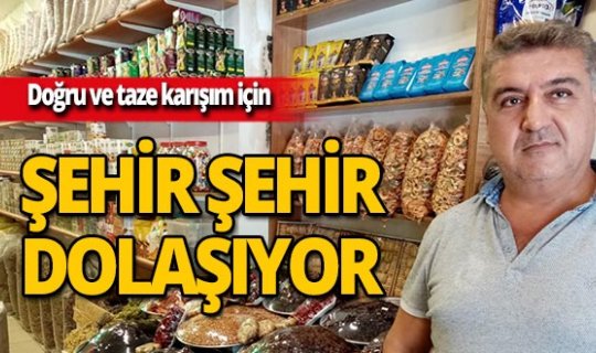 Doğru karışım için şehir şehir dolaşıyor