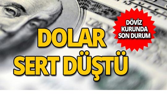 Dolar son 2 ayın en düşük seviyesinde!