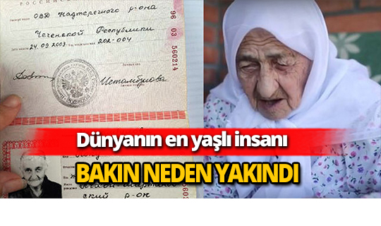 Dünyanın en yaşlı insanı 129 yaşındaki İstambulova…