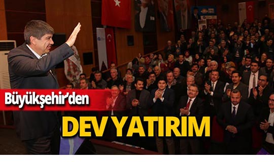 Elmalı’ya 140 milyon 500 bin TL’lik yatırım