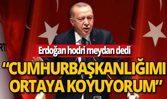 Erdoğan'dan 'Saray'daki CHP'li' iddiasına yanıt