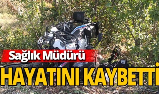 Eski sağlık müdürü feci şekilde yaşamını yitirdi
