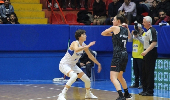 FIBA Kadınlar Avrupa Ligi: Hatay Büyükşehir Belediyespor: 74 - Caroline Basket: 66