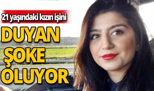 Fransa'da yaşayan 21 yaşındaki Türk kızının mesleği duyanları şoke ediyor!