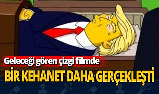 Geleceği gören çizgi film bunu da bildi