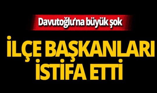 Gelecek Partisi'nde istifalar peş peşe geldi