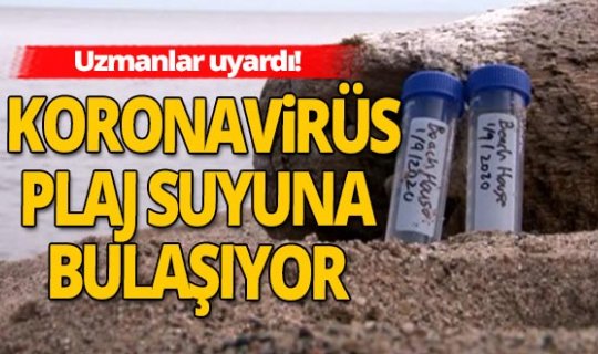 Göl suyunda ilk kez COVİD-19 tespit edildi