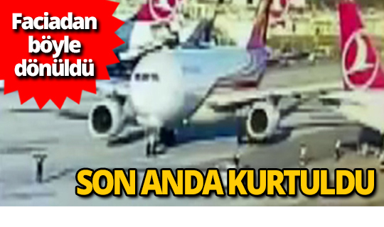 Havalimanı'nda uçak kazasını TGS personeli önledi