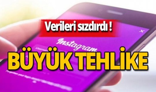 Instagram tehlikesi! Birçok veriyi kaydetti
