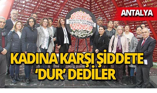 Kadın meclisi, kadına karşı şiddete 'dur' dedi