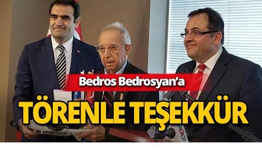 Kanada'da yaşayan tek Kore gazimiz Bedrosyan için tören düzenlendi