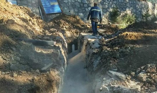 Kemer Beycik’in içme suyu sorunu çözülüyor