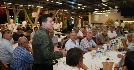 Kepez Belediye Başkanı Tütüncü, 66 muhtarla bir araya geldi