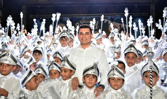 Kepez Geleneksel Sünnet Şöleni'nde binlerce erkek çocuk sünnet edildi