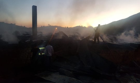 Kılıçdaroğlu'nun doğduğu evle birlikte 3 evdeki yangın söndürüldü