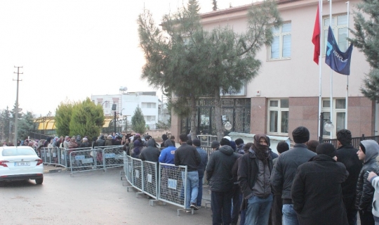 Kilis’te bin 500 kişilik iş için 11 bin 482 başvurdu