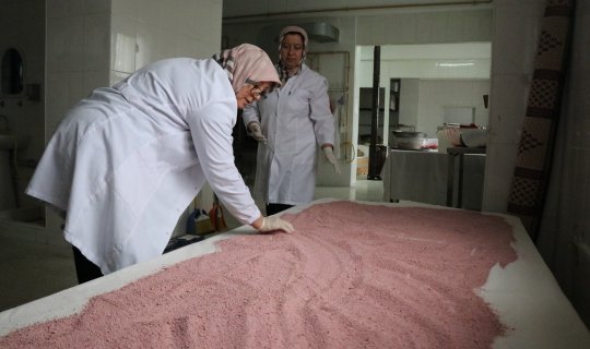 ‘Kızılcık Tarhanası' kış aylarında şifa oluyor