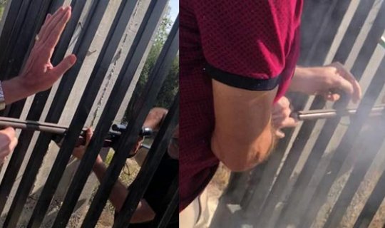 Korkunç olay! Cinayet anı saniye saniye görüntülendi!