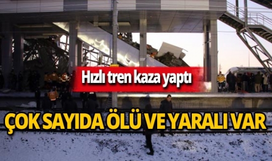 Korkunç tren kazası! Ölü ve yaralılar var!