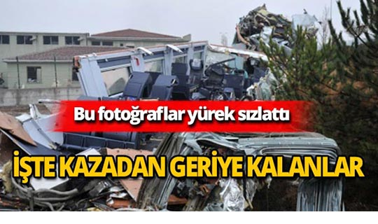 Korkunç tren kazasından geriye bu görüntüler kaldı!