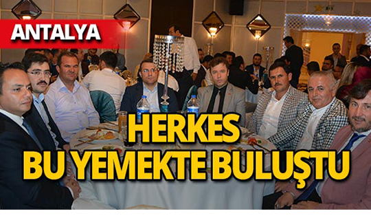 Korkuteli Belediyespor’da birlik ve beraberlik yemeği