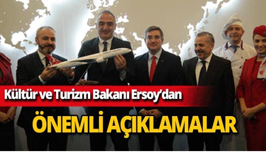 Kültür ve Turizm Bakanı Ersoy Utrecht Turizm Fuarı'na katıldı