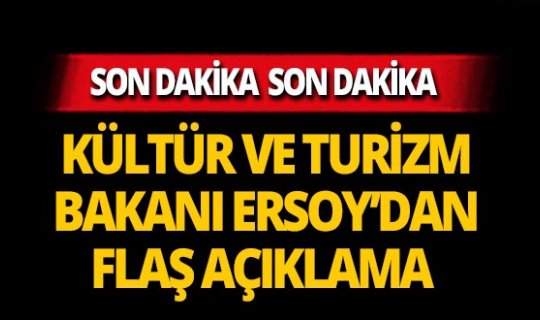 Kültür ve Turizm Bakanı'ndan sinemada bilet kriziyle ilgili flaş açıklama