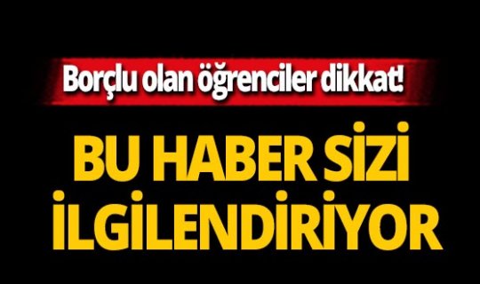 KYK borcu olan gençlerin gözü mecliste